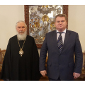 Управляющий Калужской епархией встретился с министром внутренней политики и массовых коммуникаций Калужской области