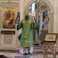 Епископ Тарский и Тюкалинский Савватий совершил Литургию в Свято-Никольском Черноостровском женском монастыре